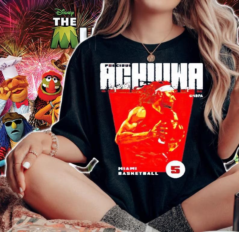 Precious Achiuwa Miami Basketball T-shirt woman shirt