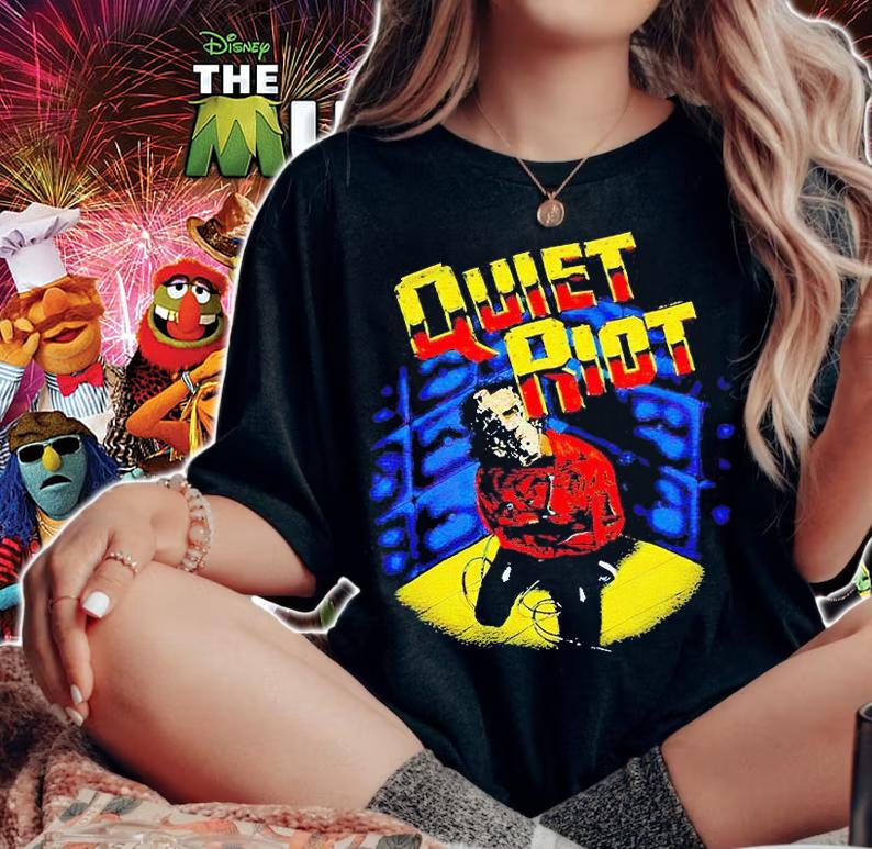 Quiet Riot Metal Health tour T-shirt woman shirt