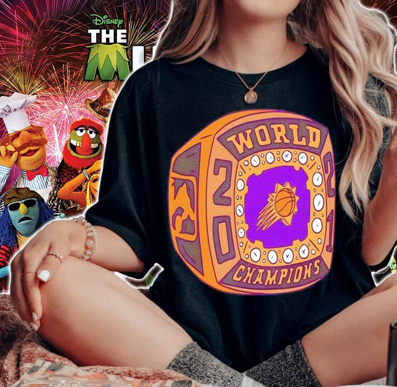World 2021 Champions Phoenix Suns shirt woman shirt