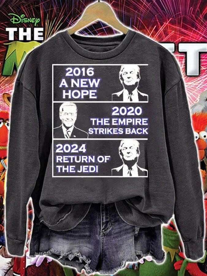 2016 a new hope 2020 the empire strikes back 2024 return of the jedi shirt