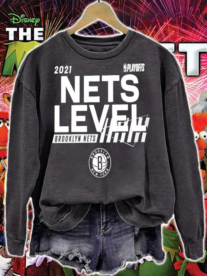 2021 Playoffs Nets Level Brooklyn Nets New York shirt sweatshirt