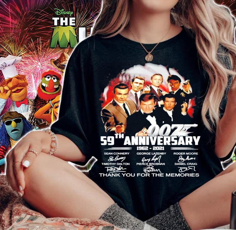 59th anniversary 1962-2021 thank you for the memories shirt woman shirt