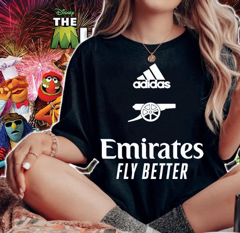 Adidas Arsenal Emirates fly better T-shirt woman shirt