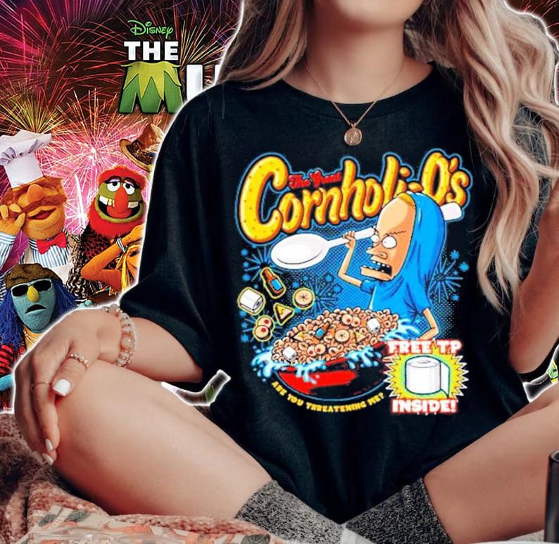 Beavis The Great Cornholio free TP inside shirt