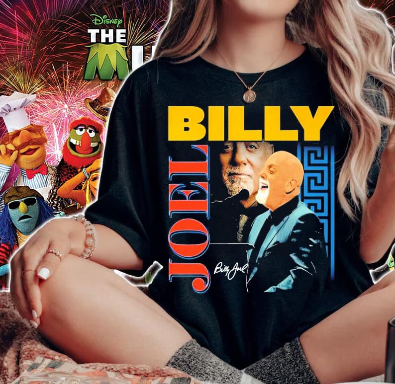 Billy Joel signature men's t-shirt