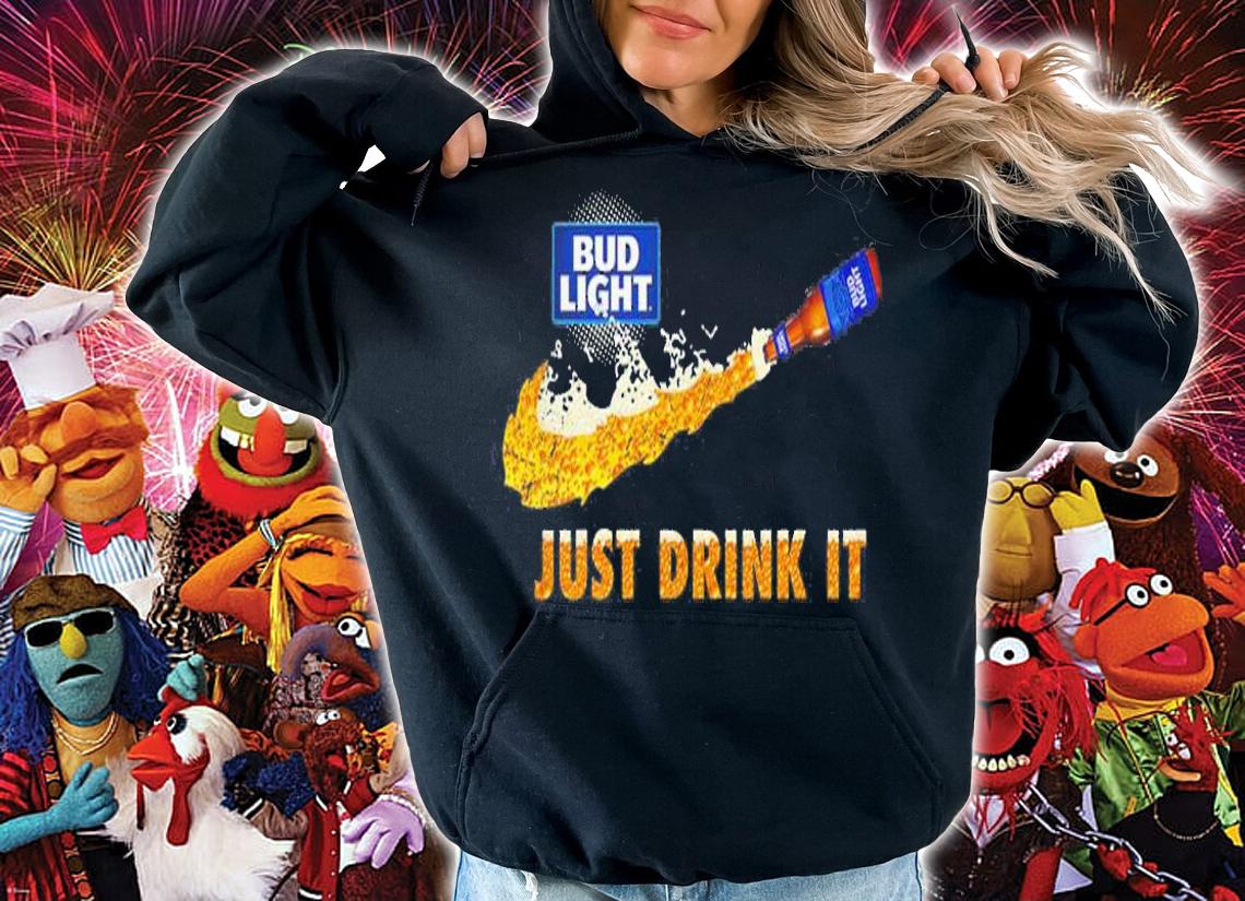Bud Light Just Drink Nike t-shirt