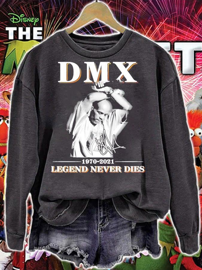 DMX 1970-2021 signature legend never dies shirt sweatshirt
