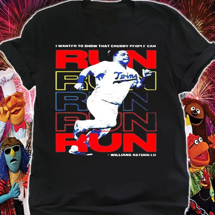 I wanted to show that chubby people can Willians Astudillo shirt