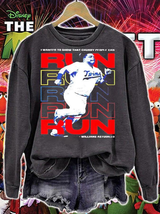 I wanted to show that chubby people can Willians Astudillo shirt
