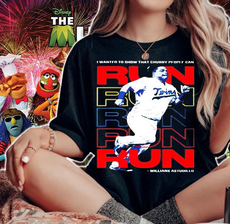 I wanted to show that chubby people can Willians Astudillo shirt