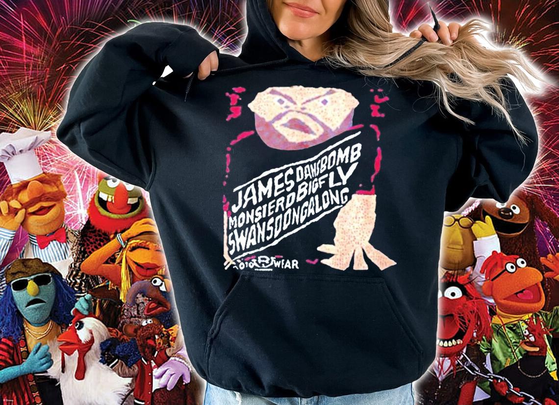 James dash bomb monsieur big fly swan song along shirt hoodie