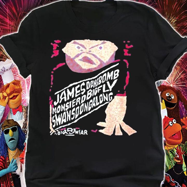 James dash bomb monsieur big fly swan song along shirt shirt