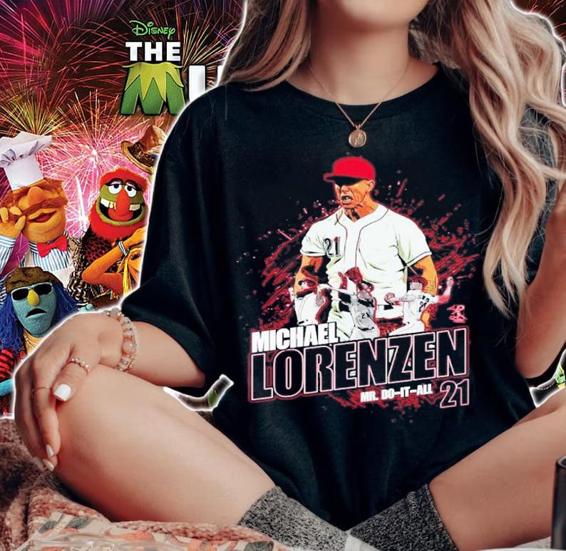 Michael Lorenzen Mr do it all shirt woman shirt