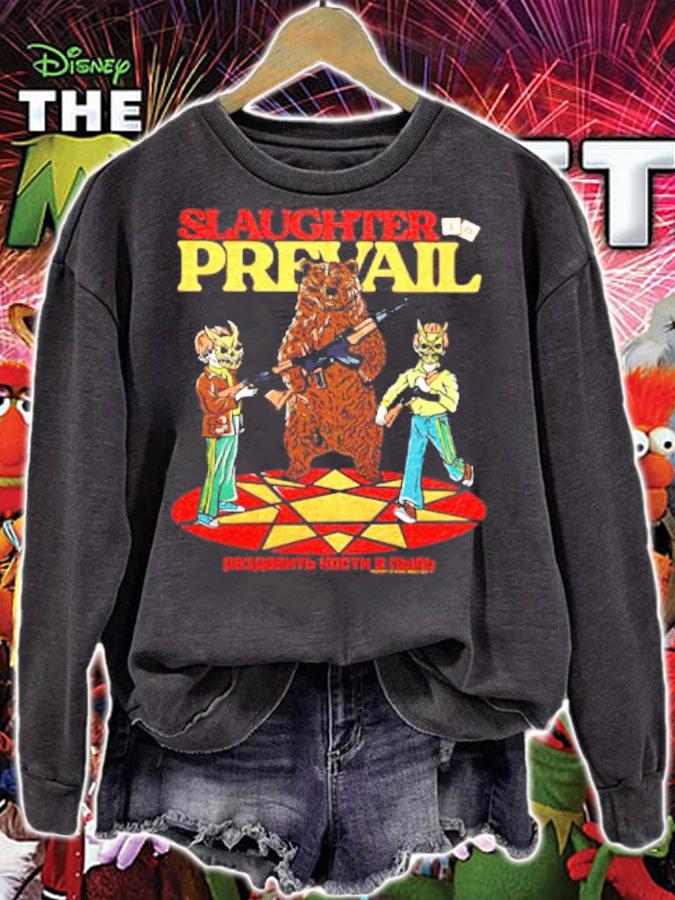 Slaughter prevail to prevail let's crush bones shirt sweatshirt