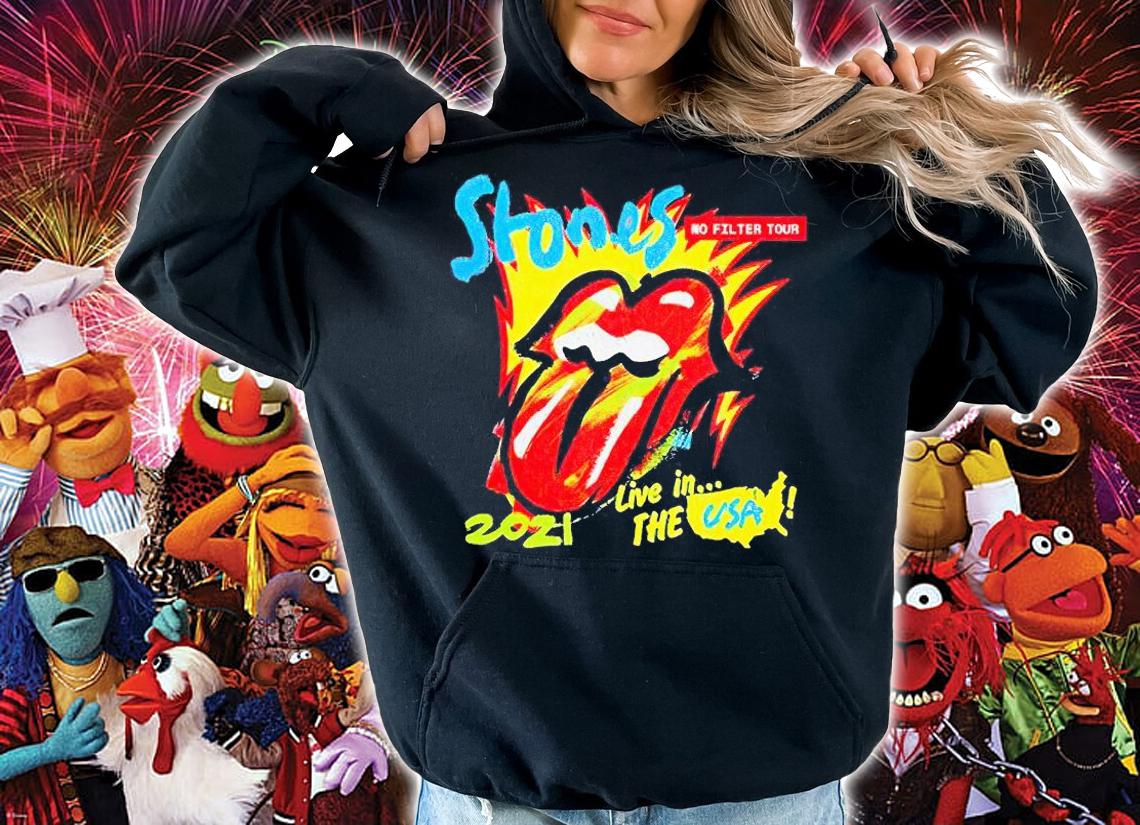 The Rolling Stones No Filter Tour 2021 live in the USA T-shirt hoodie