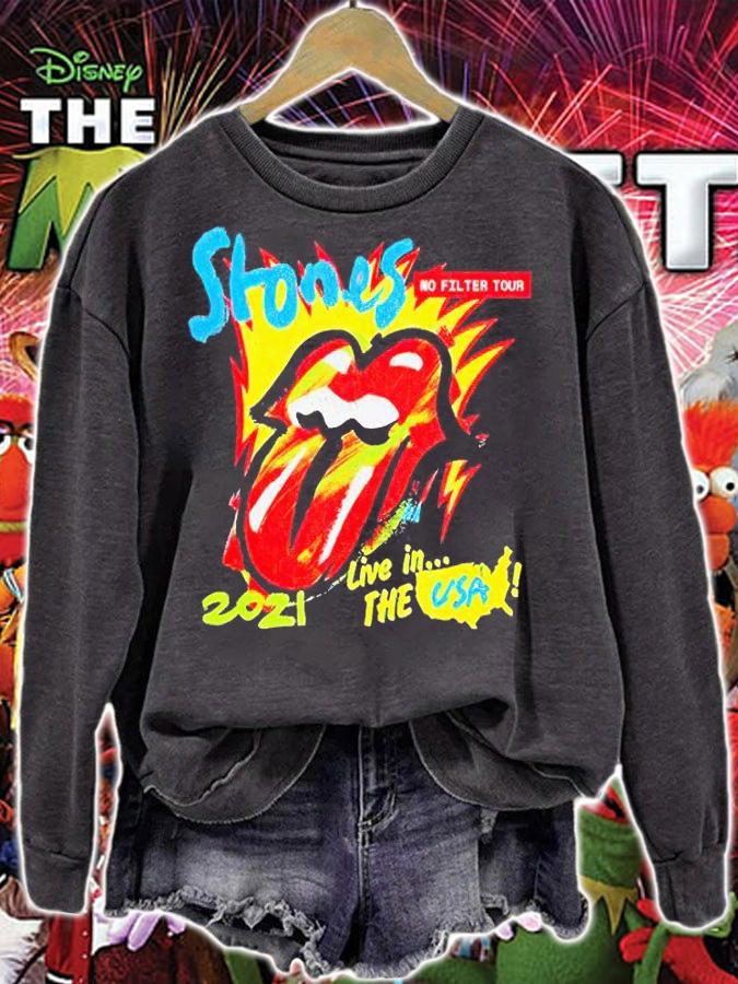 The Rolling Stones No Filter Tour 2021 live in the USA T-shirt sweatshirt