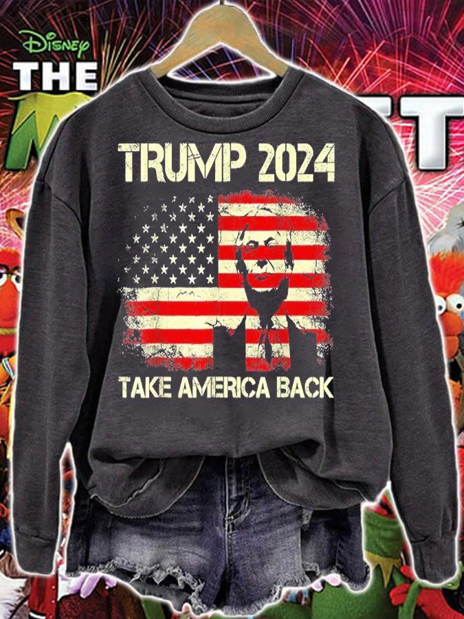 Trump 2024 Take America Back T-Shirt sweatshirt