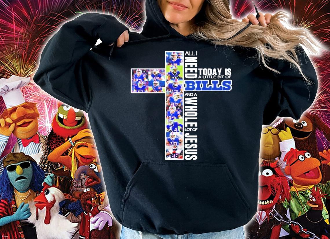 All I need today is a little bit of Buffalo Bills and a whole lot of Jesus shirt
