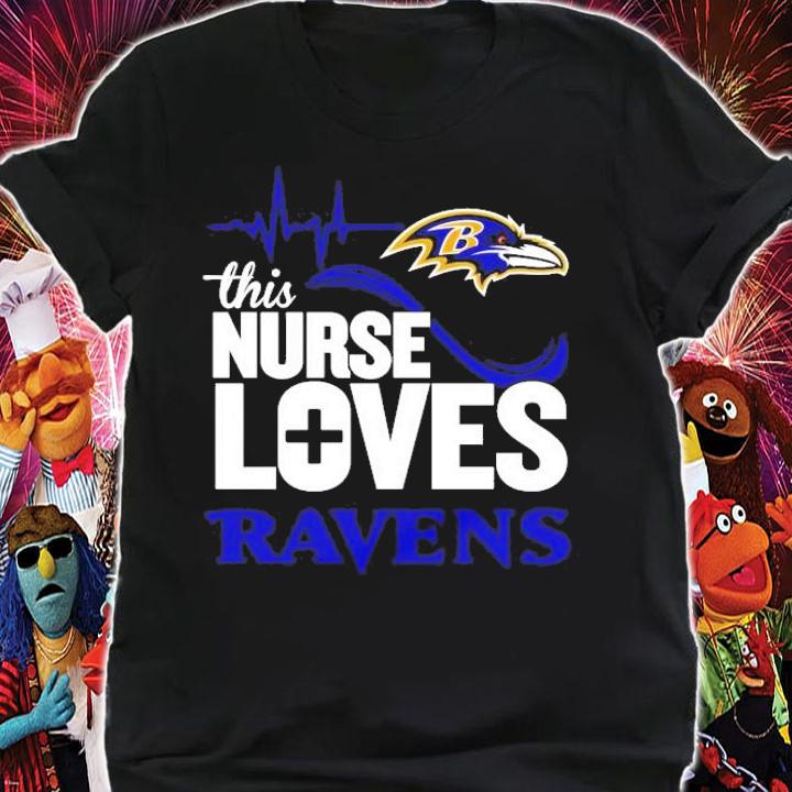 NFL Playoffs this Nurse Loves Baltimore Ravens shirt shirt