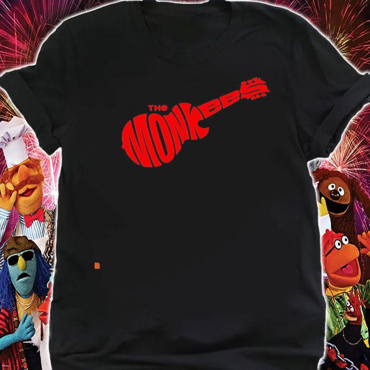The Monkees red guitar shirt shirt