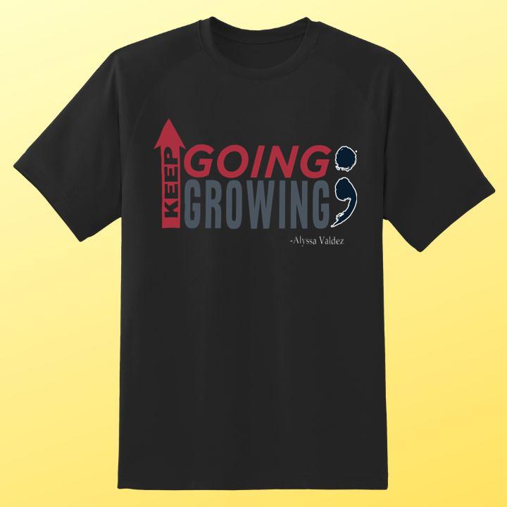 Alyssa Valdez Philippine Volleyball Player Keep Going Growing Shirt