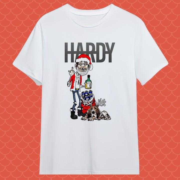 Shop Hardy Jim Bob Quit Christmas 2024 T-Shirt - Limited Edition!