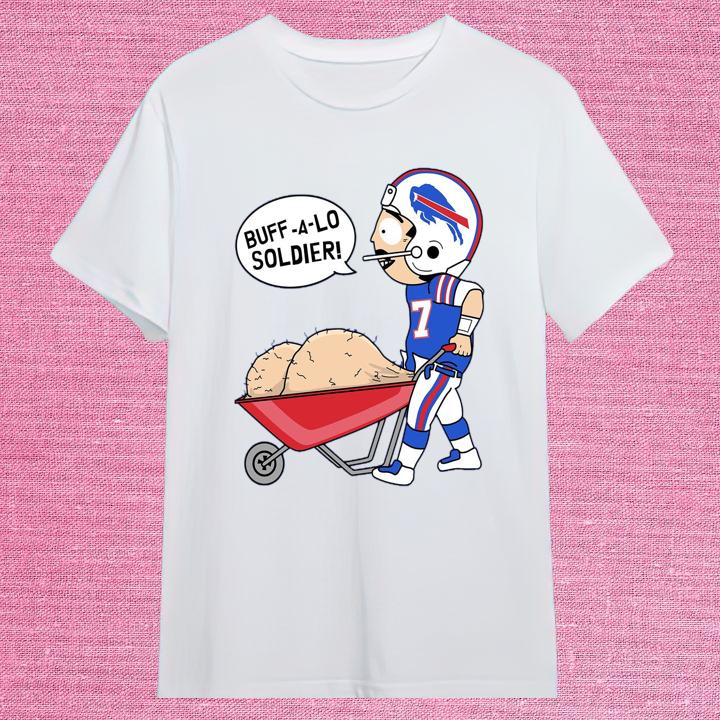 The South Park Buff-A-Lo Soldier Buffalo Bills T-Shirt