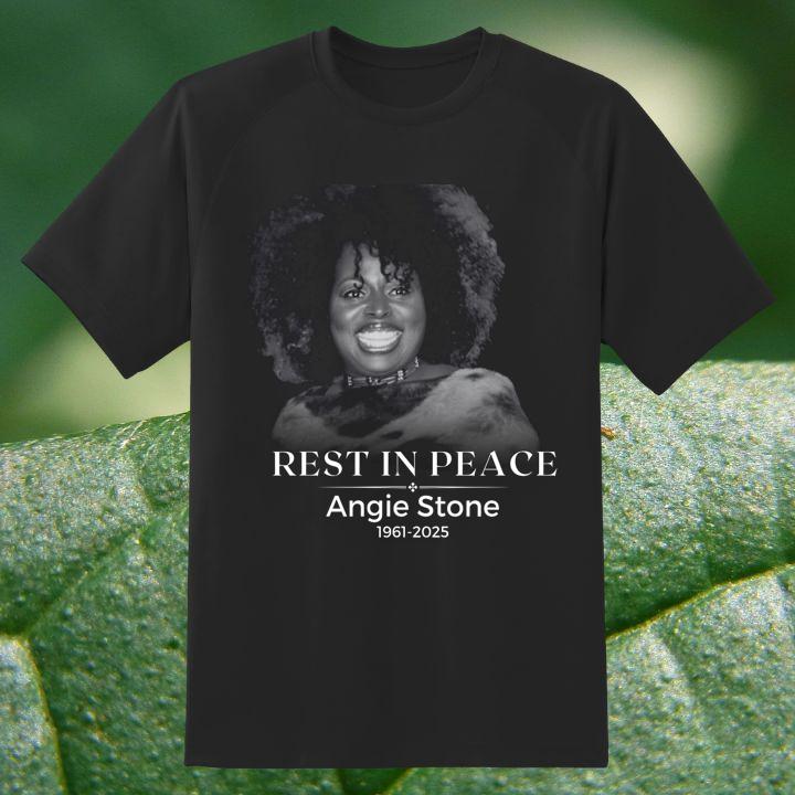 Rest In Peace Queen Angie Stone 1961-2025 Tribute For R&B Singer T-Shirt