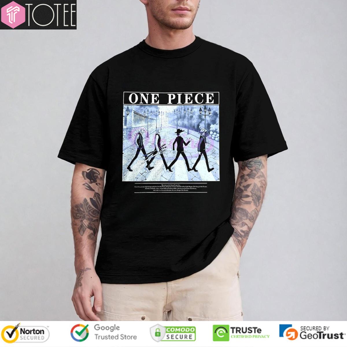 Straw Hat Pirates Abbey Road One Piece T-Shirt