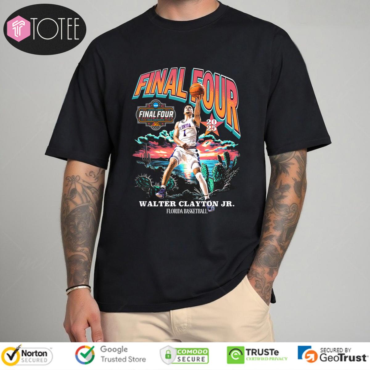 Walter Clayton Jr. Shirt: Secure Your NCAA Final Four 2025 Gear!