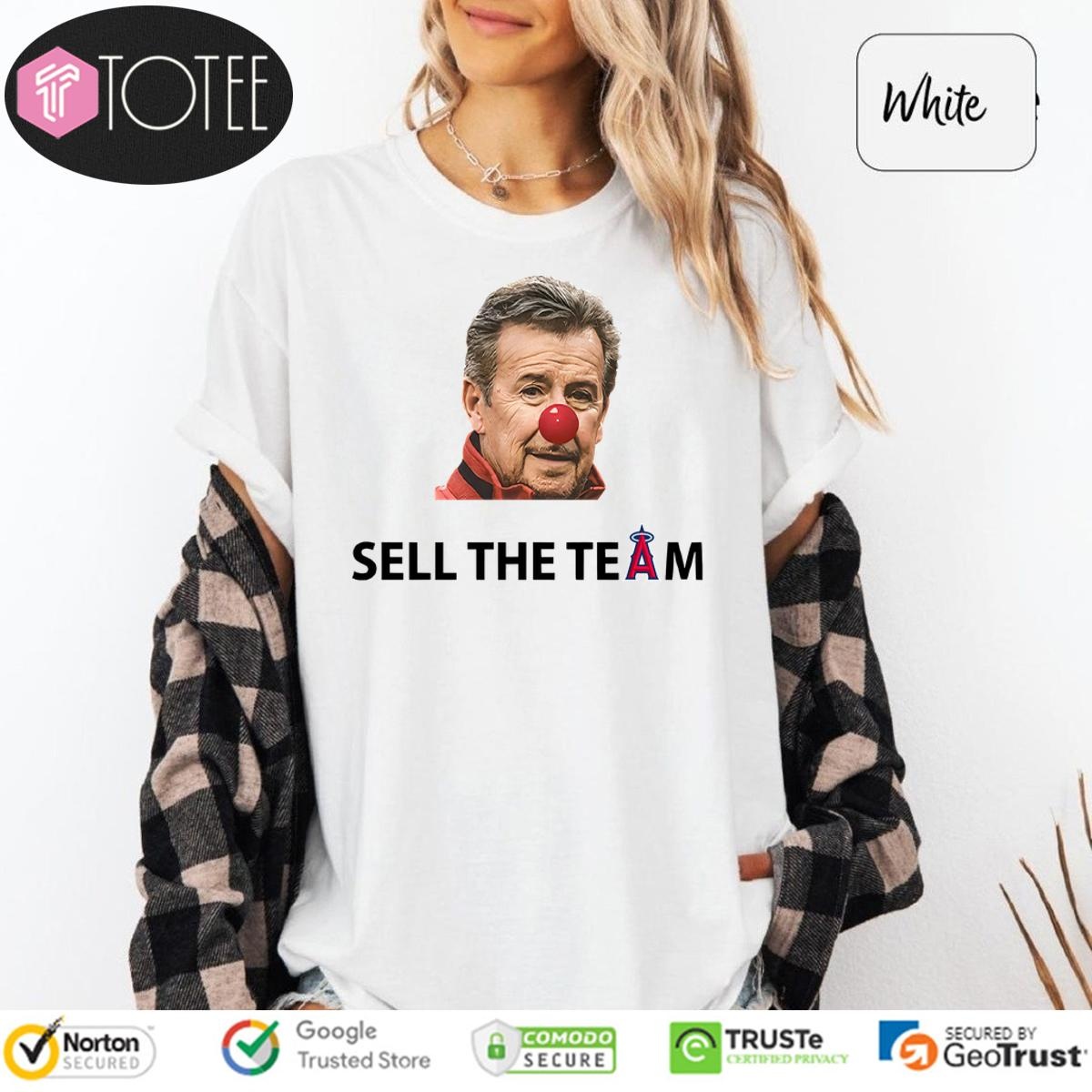 Joe Maddon Sell The Team Los Angeles Angels T-shirt